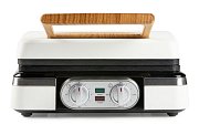 Vaflovač 4x7 s termostatem a časovačem - bílý - DOMO DO9280W