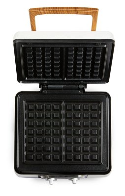 Vaflovač 4x7 s termostatem a časovačem - bílý - DOMO DO9280W