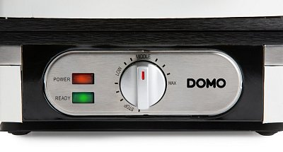 Vaflovač 4x7 s termostatem - bílý - DOMO DO9274W