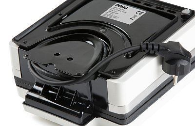 Vaflovač 4x7 s termostatem - bílý - DOMO DO9274W