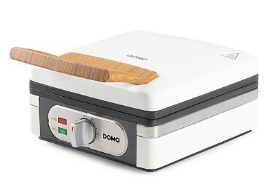 Vaflovač 4x7 s termostatem - bílý - DOMO DO9274W