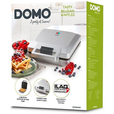 Vaflovač na 4 vafle - DOMO DO9250W