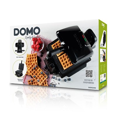 Vaflovač otočný - manuální - DOMO DO9224W