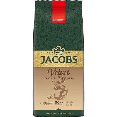VELVET CREMA GOLD 1000g ZRN. KÁVA JACOBS