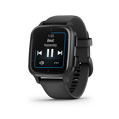 VENU SQ 2 Music, Black/Slate GARMIN