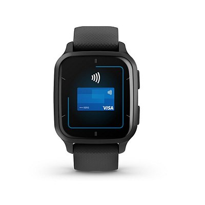 VENU SQ 2 Music, Black/Slate GARMIN