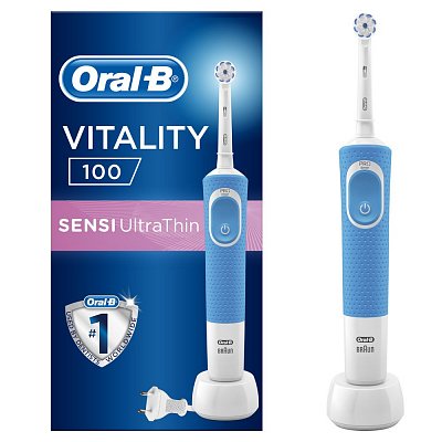 VITALITY 100 SENSITIVE BLUE ORAL-B