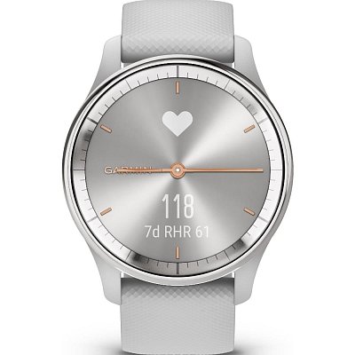 Vivomove Trend Mist Grey Silicone GARMIN
