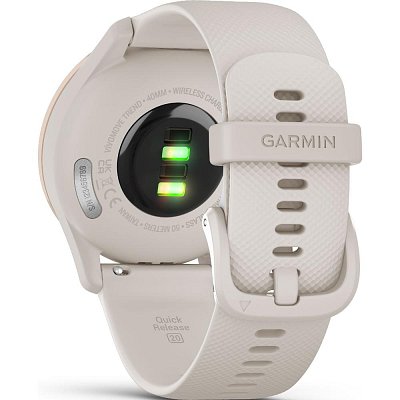 Vivomove Trend White Cream Silic GARMIN