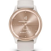 Vivomove Trend White Cream Silic GARMIN