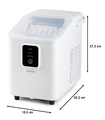 Výrobník ledu - bílý, kompresorový - DOMO DO9292IB