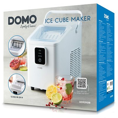 Výrobník ledu - bílý, kompresorový - DOMO DO9292IB