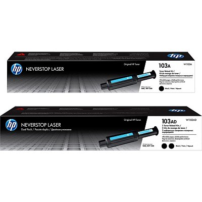 W1103AD ink 103AD black 5000str. dual HP