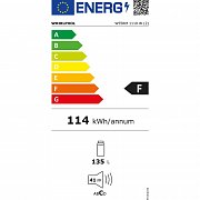 W55RM 1110W CHLADNIČKA MONOK. WHIRLPOOL