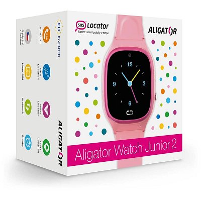 Watch Junior 2 Pink ALIGATOR