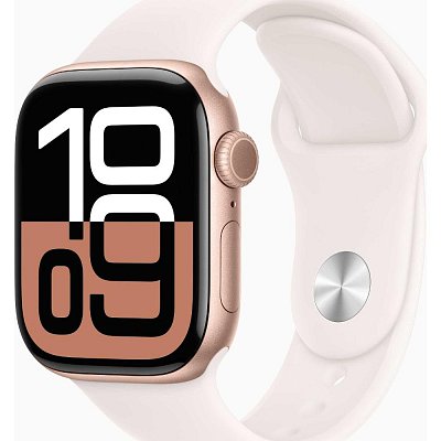 Watch S10 42 Rose Gold/Blush Sp Band S/M