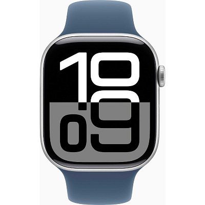 Watch S10 46 Silver/Denim Sport Band M/L