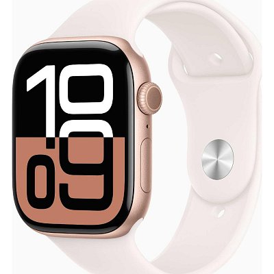 Watch S10 46 Rose Gold/Blush Sp Band S/M