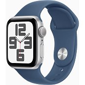 Watch SE 40 Silver/Denim Sport Band S/M