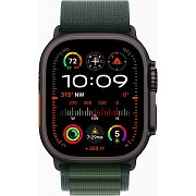 Watch Ultra 2 Black Tit Green Alp Loop M