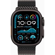 Watch Ultra 2 Black Tit Bk TitMilanese L