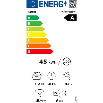 WFQA7012EVM PRAČKA SLIM HISENSE