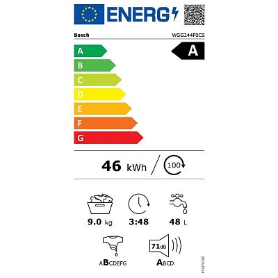 WGG244F0CS PRAČKA BOSCH