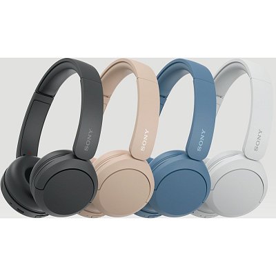 WH CH520 béžová Bluetooth sluchátka SONY