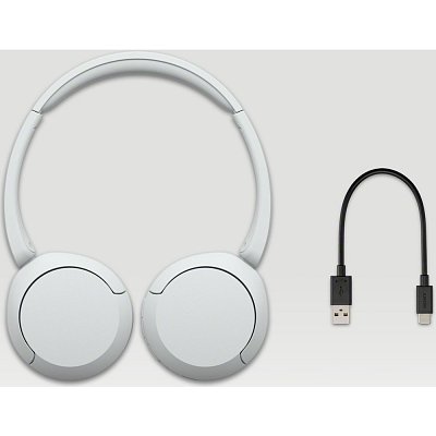 WH CH520 bílá Bluetooth sluchátka SONY