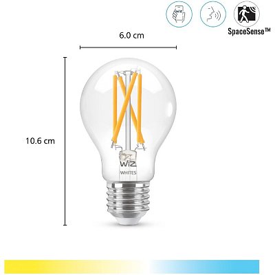 WiZ Tunable 60W Filament žárovka WIZ