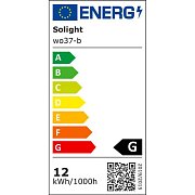 WO37-B LED lampa 12W s USB, stmívatelná