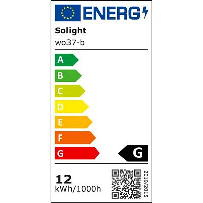 WO37-B LED lampa 12W s USB, stmívatelná