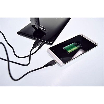 WO37-W LED lampa 12W s USB, stmívatelná