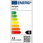 WO37-W LED lampa 12W s USB, stmívatelná