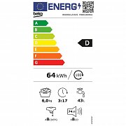 WUE6612CSX1 PRAČKA SLIM BEKO