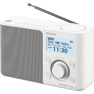 XDRS61DW rádio white SONY