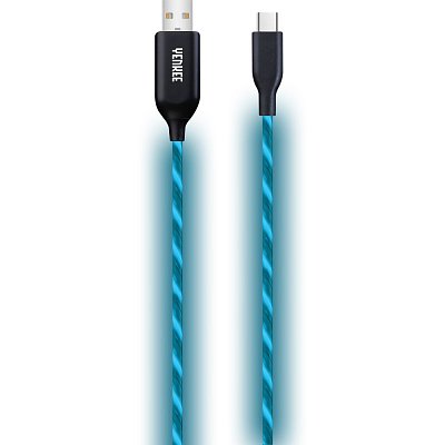 YCU 341 BE LED USB C kabel / 1m YENKEE