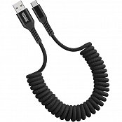 YCU 500 BK Kroucený kabel USB A/C YENKEE