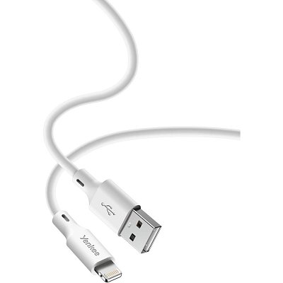 YCU 615 WH SILIC MFi - USB A /1,5mYENKEE