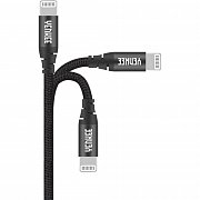 YCU 631 MFi BK USB C/lightning 1m YENKEE