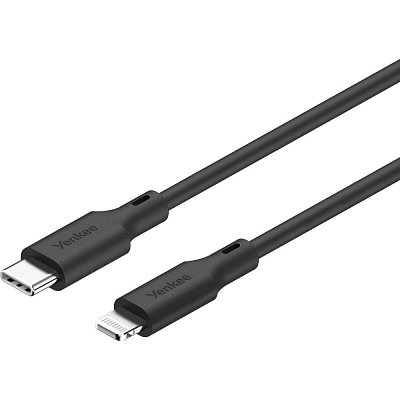 YCU 635 BK SILIC MFi - USB C /1,5mYENKEE