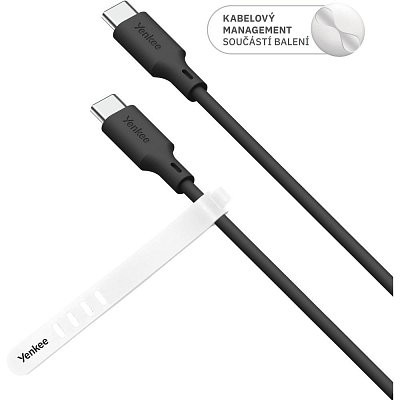 YCU C115 BK SILIC USB C-C / 1,5m YENKEE