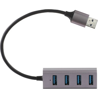 YHB 4300 Kovový Hub 4xUSB 3.0 YENKEE