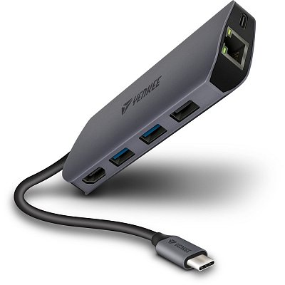 YTC 081 Multiport Hub USB C 8v1 YENKEE