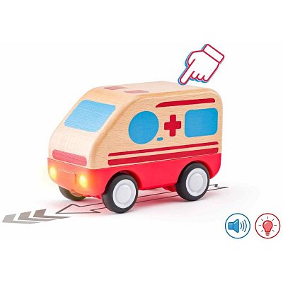 102192045 Auto sanitka se zvuky WOODY
