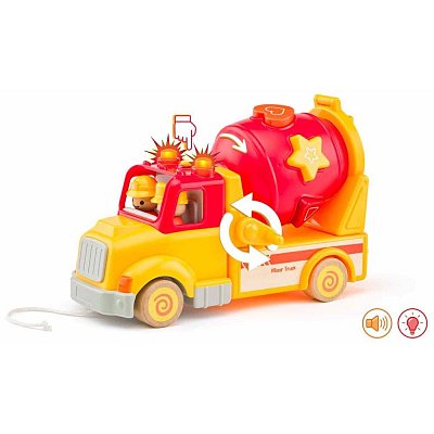 102192051 Auto míchačka se zvuky WOODY