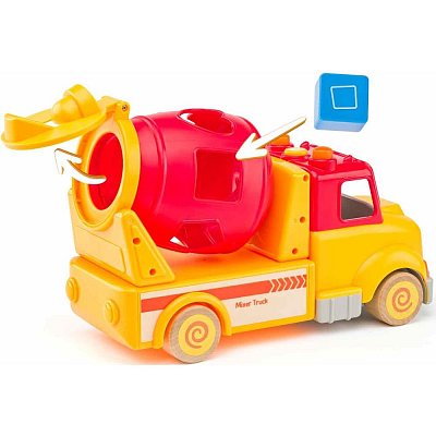 102192051 Auto míchačka se zvuky WOODY