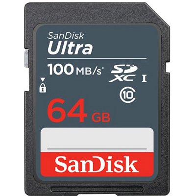 186557 SDXC 64GB 100MB/s SANDISK