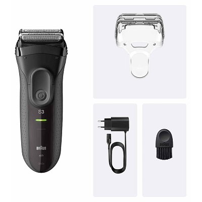 3000S SERIES 3+ HOLICÍ STROJEK BRAUN