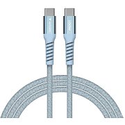 31856 magnet. USB-C kabel 100W 1,2m blue
